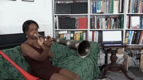 Sierra Compares a Small TIbetan Horn to a Vuvuzela (MP4 - 720p)