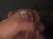 Woke up in the night to cum on camera