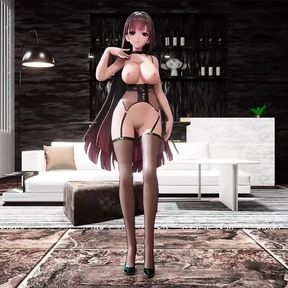 Raiden Mei Honkai Impact Hentai Dance Big Boobs MMD 3D - Red Hair Color Edit Smixix