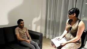perla lopez, psicologa ninfomana, de vuelta en su trabajo, se coje al paciente que habian traido los maridos, pero solo en una secion individual , terrible cojida , capitulo 41