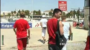 Young straight dude fucking outdoor his gay friend 3