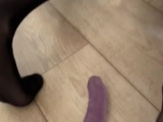 LONG COCK WENT VERY DEEP IN THE BITCH