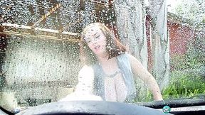 Chubby Whore Washes My Car