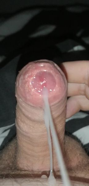 Edging and playing with my tiny cock