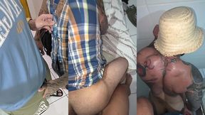 fudendo o capataz da fazendo que pagava de machao mas gosta mesmo e de virar putinha de macho