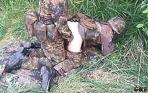 German soldiers in the field