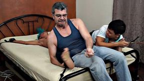 The levels of ticklishness on Alex truly go through the roof. We always send this ticklish twink into a world of hysterical laughter every time we strap him down.