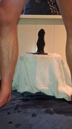 Solo gay NoFace Twink X - Extreme anal play