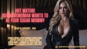 Hot Mature Businesswoman Wants To Be Your Sugar Stepmommy Asmr Audio Roleplay