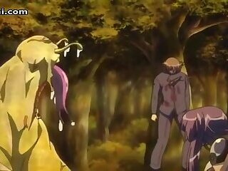 Kinky busty teen in uniform has sex