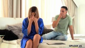 Older Seductress Caught Mid-Fuck by Young Daughter, Filthy Affair Ensues - Karina King