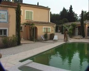 Lesbians pussy licking big dick sucking pussy fucking in the garden