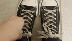 Sneaker and Sock Removal
