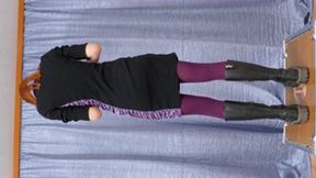 Floor-face trampled under Her Doc Martens boots (part 3 of 6), flo029x 2160p