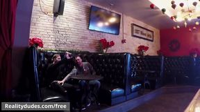 Brad Powers & Tripp Townsend Heat Up Bistro Terrace in Steamy Reality Duet