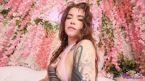 Pink Room Ep.19: Rubber Throat Anal Fuck Toy Eden Ivy Drinks Piss &amp_ Gets Holes Wrecked