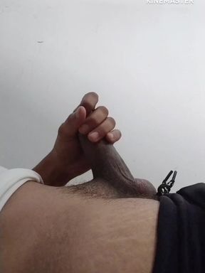 I shook my dick a lot in the room today