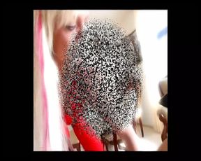 blond mistress whipping slave