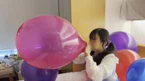 B2P Magical Girl Ebi Chan scared to b2p ballon copy