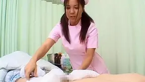 Manaka Kazuki Tempts Doctors With Her Seductive Blowjob Skills