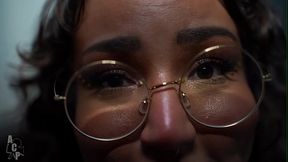 Latina librarian Peachie Garcia gets big black cock