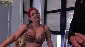 Watch Roxi Keogh's big tits bounce as she takes a hardcore pounding