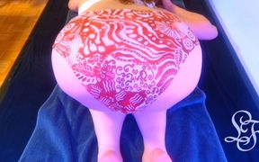 Femboy Play with Alien Eggs and Super Long Tube