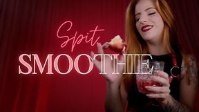 Spit Smoothie : British Domme Dressed In Leather Trains You To Drink Her Spit Spitting TPE Ownership Training Humiliation