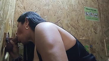 My first time in gloryhole