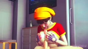 Pan Pleasures Goku in Steamy Dragon Ball POV Fantasy creampie scene
