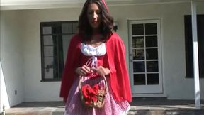 little red riding hoe in the playhouse