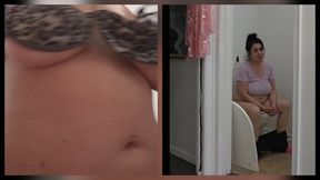 Peeing B4 Bed Discussing My Huge Tits and Modeling A Bra w Hilarious Commentary
