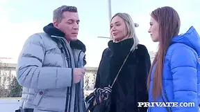 Polina Maxim, Nela Decker And Steve Q In Enjoy An Anal
