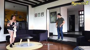 ”MamacitaZ: Leidy Azucar Gets Her Wet Latin Cunt Ravaged”