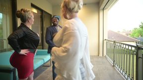 Big Booty Blonde Realtors Will Do Anything to Sell This House