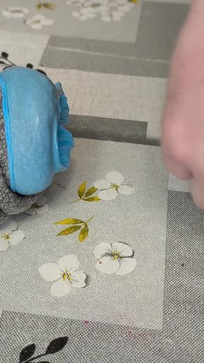 Homemade Sock &amp; Glove Stroker - Multiple Positions to Deep Creampie Finish