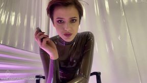 You can smell my cigs and taste my spit - Smoking and spitting POV | Lady Perse