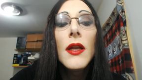 Big Trans Cock Flopping in your Face