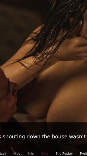 LISA #47b - Fucking with Byron in Bedroom - Porn games, 3d Hentai, Adult games, 60 Fps