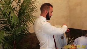Menatplay businessman Xavi Duran anal breeds Nicolas Brooks