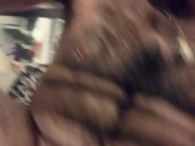 Pup Major | ribbed dildo meets pup hole