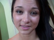 Beautiful stepdaughter will beg her stepdad to fuck her harder