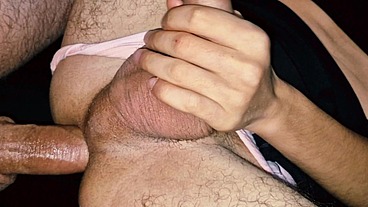 Hot cruise, a stranger got into my pants and fucked me on the highway without a condom in the car