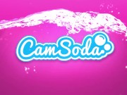 Camsoda - Hot MILF masturbates and rides sybian while reading the news