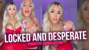 locked and desperate - Chastity POV