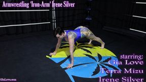 Armwrestling 'Iron-Arm' Irene Silver