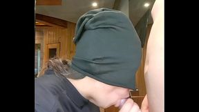 Mamando verga. Me trago toda su leche