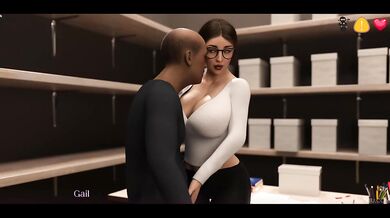 Gail’s promotion came with a BBC boss’s thick cock in her throat and a creampie in her tight office pussy