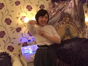 Hottie enjoys showing off her pleasure buds