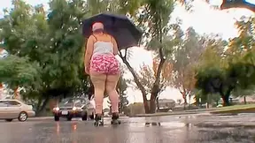 SSBBW gets pounded interracially